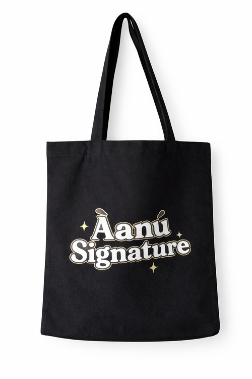 Aanu Signature Nigeria Tote Bag